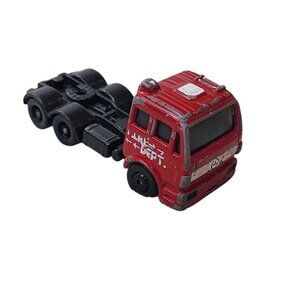Maisto Mercedes-Benz Fire Dept Semi Truck Cab 1:64 Diecast Red Black